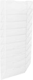 EasyPAG Wall File Organizer, 10 Tire Vertical Mesh Metal Hanging File Holder, Paper Document Rack for Home Office