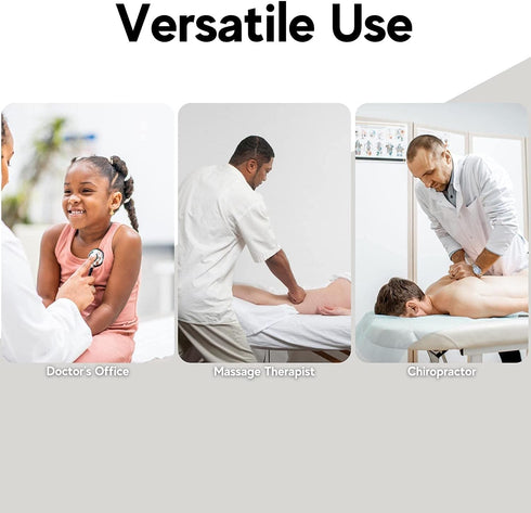 18''x125 Exam Table Paper - Disposable Standard White Crepe - Paper Rolls for Spas, Doctors, Chiropractors and Massage