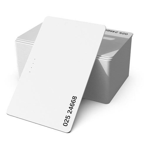 50 Pack 125khz T5577 T5567 T5557 writable rewrite Blank White Rewritable Rewrite Plastic RFID Proximity Card for ID