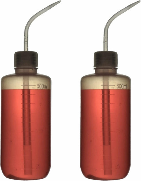 TN Lab LDPE 500ml Squeezable Wash Bottle, 2-Pack