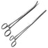 Set 2 10" SURGICAL ONLINE of Premium Quality Long Rochester Pean Hemostat Full Mouth Serration Forceps Straight