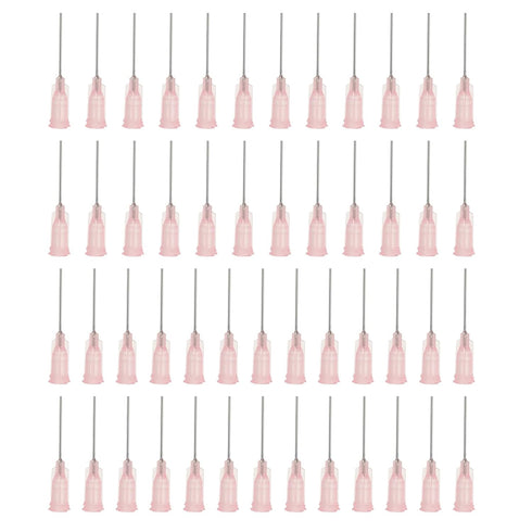 PATIKIL Blunt Tip Dispensing Needles with Bent Blunt Needle, 100 Pcs 0.5 Inch 20G for Liquid Ink and Glue
