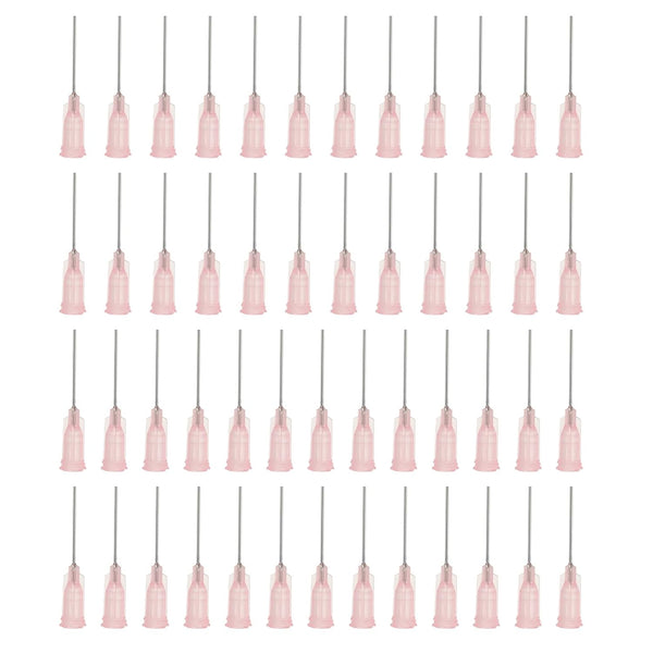 PATIKIL Blunt Tip Dispensing Needles with Bent Blunt Needle, 100 Pcs 0.5 Inch 20G for Liquid Ink and Glue