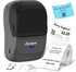 CLABEL Label Maker Machine with Tape: 221B Inkless Handheld Barcode Printer for Retail School Office