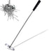 Rechabite Telescoping Magnetic Sweeper Pickup Tool, 35LB Pull Capacity, Retractable 8.6" to 33"
