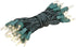 Novelty Lights 13.5 Feet 35 Bulb Clear Mini Light String on Green