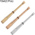 3pcs Mini Bracelet Screwdriver 4mm Titanium Steel Slotted with Non-slip Handle for Repair Tools