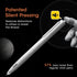 WRITECH Gel Pens Fine Point, 0.5mm No Smear Black Ink for Journaling, Sketching, Notetaking, 8ct Set