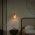Osasy Gold Hollow drum lampshades, unique moroccan pattern small round metal lamp shade,patterned lamp shade hanging