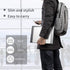 Hard Silver Aluminum Mouse Pad Mat - Ultra Thin Double Side for Gaming and Office (Small 9.05X7.08 Inch)