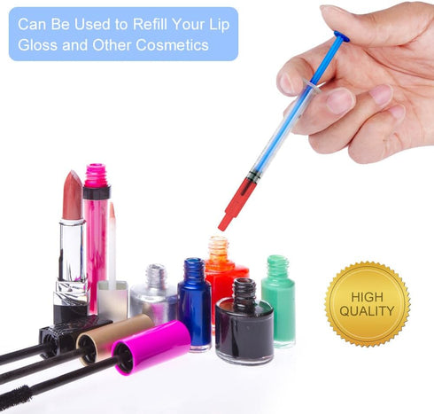 10 Packs 1ml Plastic Syringes, Individually Sealed Liquid Syringes Without Needles for Baby Medicine and Pet Feeding