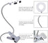 ZJchao Clip on Light, Makeup LED Lamp for Eyebrow, Lip, Beauty Salon, Desktop Reading Light with Clip
