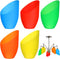 5Pcs Plastic Lampshade Replacement Horseshoe Lamp Cover for Table Desk Bedside and