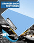 Clearview Clipboard with 2 Storage, Dry Erase 8.5x11 Heavy Duty Clipboards, Aqua Blue