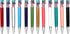 Gullor 2 in 1 Bling Diamond Retractable Ballpoint Pen with Screen Touch Pen for Tablets and Phones, 12 Pack