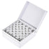 uxcell Centrifuge Tube Freezer Storage Box, 100-Well Waterproof Cardboard Holder for 1.5/1.8/2ml Micro Tubes