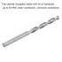uxcell 3.2mm Solid Carbide Twist Drill Bits, 2pcs Metric Left Hand Spiral Flutes