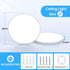 DEALGADGETS Fixtures,12inch Ceiling,6500K 3200LM 2PCS Flush Mount Ceiling Light Flat led Light for Ultra Thin Round
