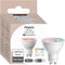Aqara Thread/Zigbee Smart LED Light Bulb T2 GU10, Tunable White (2000K-9000K), RGB