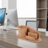 Fashion PU Leather Desk Organizer Storage Box, Office Supplies Caddy & Business Card Holder, Apricot Faux Leather