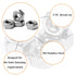 Juvielich 180pcs #8-32 304 8-32 Hex Nut, Stainless Steel, Hex Drive, UNC Small Nuts Fasteners, SAE Replacement Nut