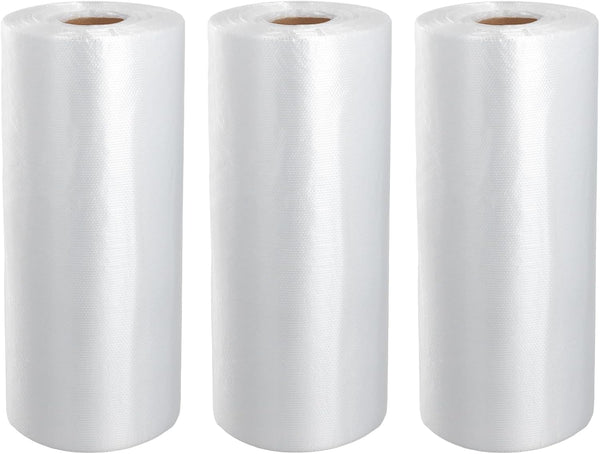 TAICHEUT 1500 Count 10 x 14 Inches Plastic Produce Bags, Clear Plastic Roll