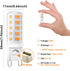 Dimmable G9 Bulb 4W 40 2700K T4 G9 9 Bulb 120V 450LM, 6 Pack TJOY LED Equivalent Watt, Soft Warm White, Bi-pin Base