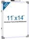 MaxGear Small White Board, 11"x14" Double-Sided Dry Erase Board, Mini Portable Writing Board for School Home Office