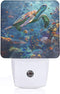 Bshuey Led Night Light, Sea Turtle Decorative Plug in Nightlights,with Smart Auto Dusk