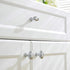 Ywmsfl 6Pcs Furniture Decorative Handle Modern Zincs Alloy Dressers Knob Round Ball Bedside Cabinet Pull Easy