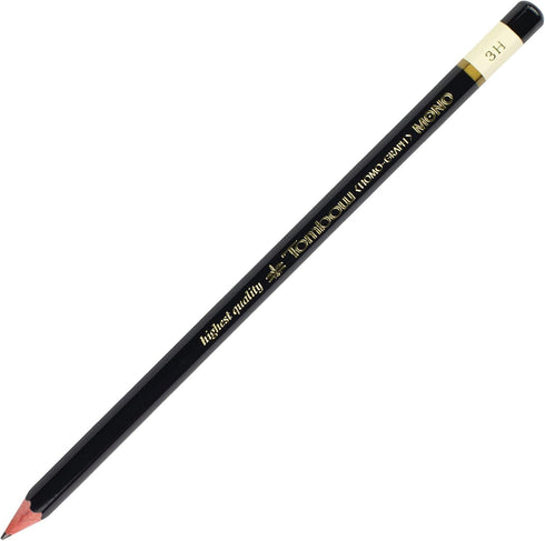 Tombow MONO 3H Drawing Pencil, Graphite, 12-Pack
