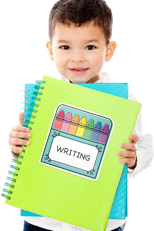 Creative Teaching Press 6" 10929) CTP Core Decor Doodle Crayons Designer Cut-Outs Top Classroom Decorating Accents (