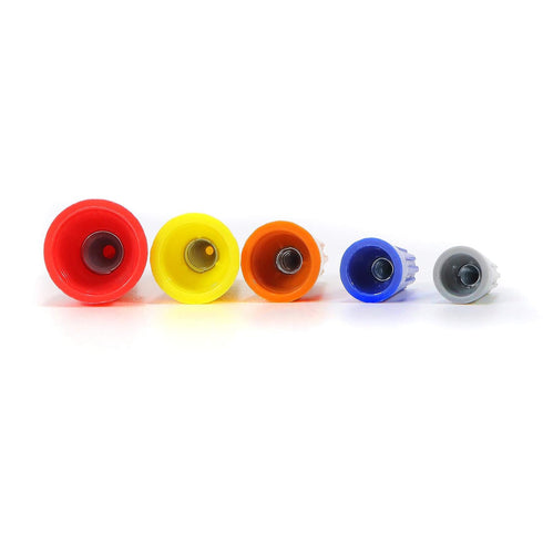 100 P1 PCS Grey Spring Insert Twist Caps Connection Electrical Wire Connectors Nuts Screw Terminals Assortment (Grey)