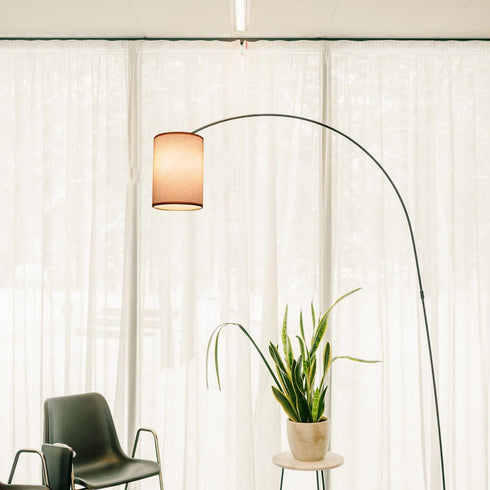 E27 7.87X5.11X5.11In Angoily Cloth Lampshade Narrow Drum Light Cover Beige Linen Lamp Accessory for Home Office Wall