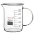 stonylab Glass Beaker with Handle, Borosilicate Graduated Low Form Griffin Beaker with Pouring Spout, 250 ml