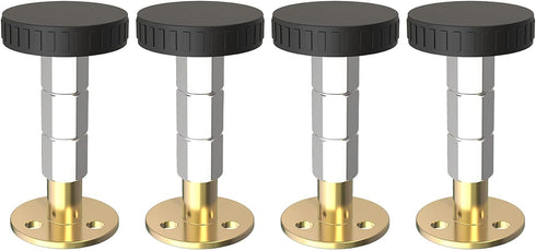 Bedside Holder, 4 Pcs Length Adjustable Self-Adhesive Absorb Shock and Prevent Shaking
