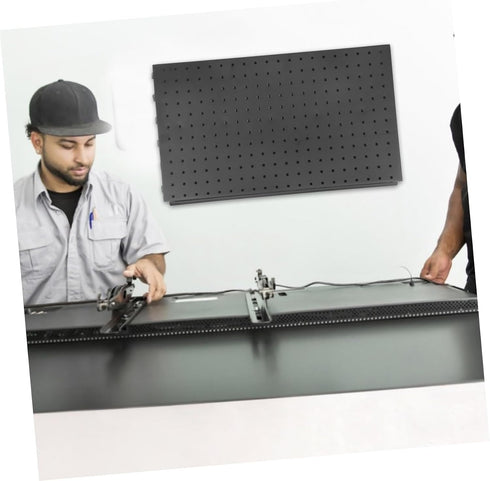 Vaguelly Pegboard Panel for Garage and Workbench Storage Organizer Space-Saving Tool Holder for Easy Access