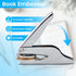 Set Invitation100Pcs ANATTASOUL Letter Book Embosser Personalized Sweet Thanks Pattern Book Stamp, Durable Library