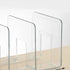 Baoblaze Countertop Book Stand Acrylic Bookends Multifunction Bookshelf Dividers Purse Handbag Organizer for Study Room