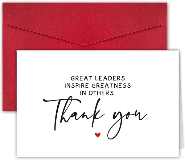 RollupJoy Thank You Card For Boss, Funny Boss Day Gifts For Leader Manager,