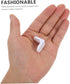 1set Lurrose Plastic Corner Connectors Shaped Brackets for Reinforcing Cabinets Chairs and Tv Stands for Use Includes