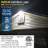 6000LM 42W 4000K 110-240V, Owleye Dusk to Dawn Outdoor Lighting LED Barn Light Security Lights, Daylight, AC ETL