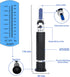 VGVGV 0~10% Brix Refractometer, Salinity Refractometer Meter Water Reader Marine Salt Aquarium Test Tester Digital PH