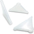 Triple Corner Protectors for Mirror/Glass/Metal Sheets - Pack of 50PCS (4 X 37 mm)