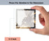 WAVEYU 8 Pads Cute Sticky Notes, Marble Designs, 3''x3'' Adhesive Sticky Notes for Home, Office, School Supplies