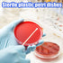 50 Pack Plastic Petri Dishes with Lids, 90 x 15mm Sterile for Medical, Biological, School Science Projects
