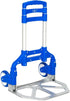 Pinikuyiro 165lbs Folding Hand Truck Aluminum Portable Folding Hand Cart Capacity Hand Cart and Dolly Ideal for Home