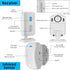 greencycle Commercial Motion Sensor Doorbell, Door Chime for Business When Entering, Store Door Entry Bell, Door Entry