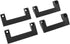 Hamwesh 4 Piece Tape Measure Holder, Hard and Dependable Multifunctional Tool Hanger Storage Dock with Fitting Screws