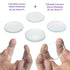 Amlong Crystal Set, 50mm 3 (20, 30, 50cm 3 (20, 30, 50cm Premium Optical Glass Double Convex and Double Concave Lens